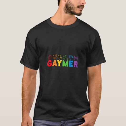 プライドゲイレズビアンLGBTフラグゲイLbgtq+ Tシャツ (正面)