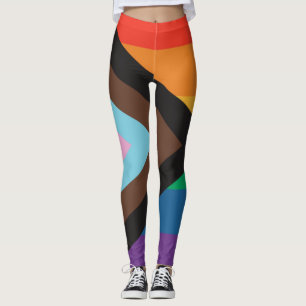 プライドゲイlgbtレインボーフラグ レギンス