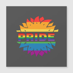 プライドゲイlgbtq同性愛者レインボーヒマワリ