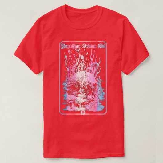プライドサイケデリック1の再生 Tシャツ (デザイン正面)