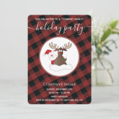 プライドサンタトナカイのホリデーパ企業のーティ 招待状 (スタンド正面)