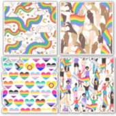 プライドシール シール (正面)