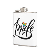 プライドスクリプトハート フラスク (左)