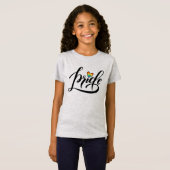 プライドスクリプトハート Tシャツ (正面フル)