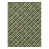 プライドスコティッシュタータンチェックグリーンブラッククラシック テーブルクロス (正面)