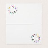 プライドタイムクレセントムーンデザイン 名刺 (内部フラット)