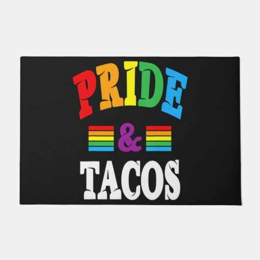 プライドタコスLGBT ドアマット (正面)