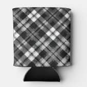 プライドチェックタータンチェック白黒ファームハモダンウス 缶クーラー (裏面)