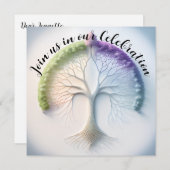 プライドツリー・オブ・ライフ・パーティー 招待状 (正面/裏面)