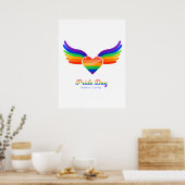 プライドデイハートウィング私信じは飛べる ポスター (キッチン)