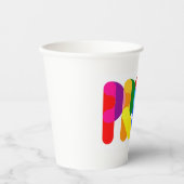 プライドデザイン 紙コップ (正面)