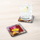 プライドドラッグクイーン懸命プラスチックコースター – 6のセット コースター (右側)