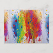 プライドドリップパターン葉書 ポストカード (正面)