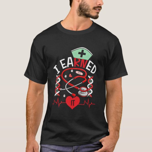 プライドナーシング卒業看護学校感謝 Tシャツ (正面)