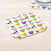 プライドハートコースター ペーパーコースター (アングル)