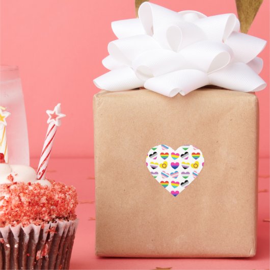 プライドハートシール ハートシール (パーティー)