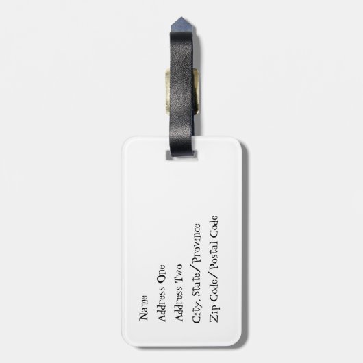 プライドハートラゲージタグ ラゲッジタグ (裏面縦)