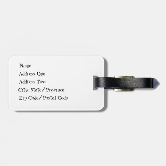 プライドハートラゲージタグ ラゲッジタグ (裏面横)