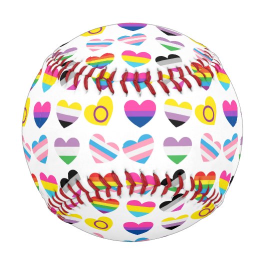 プライドハート野球 野球ボール (正面)