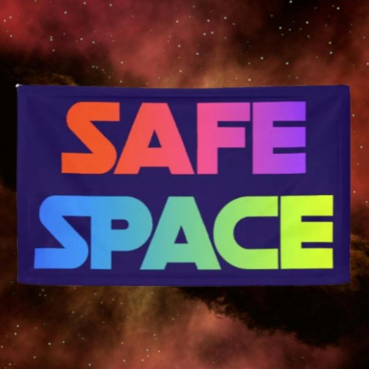 プライドバナーのシールド – SAFE宇宙文 横断幕