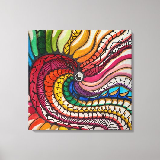 プライドバード2025 キャンバスプリント (正面)