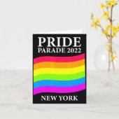 プライドパレード 2022 ニューヨークシティ _1 カード (黄色い花)