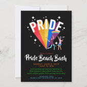 プライドパーティーの招待状 | PRIDE 招待状 (正面)