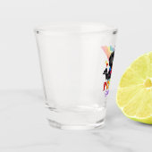 プライドパーティードッグインレインボーケープ ショットグラス (左)