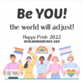 プライドビニールシール シール (正面)