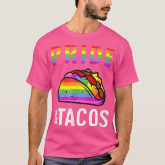 プライドピザLgbt Lgbtqゲイプライドレインボーフラッグ Tシャツ