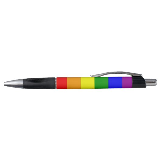 プライドフラインボーカラーLGBTQIA+ ボールペン (トップ)