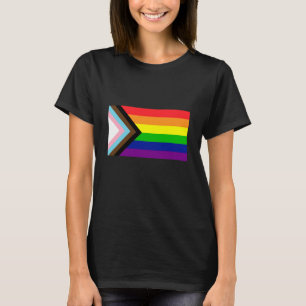 プライドフラグの再起動- transおよびPOCを含む Tシャツ