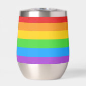 プライドフルトースト：レインボー国旗 (正面)