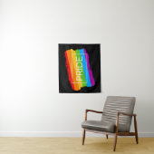 プライドブラシストローク虹 タペストリー (インサイチュ)