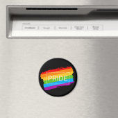 プライドブラシストローク虹 マグネット (インサイチュ (食洗機))