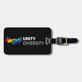 プライドブラックハンドシェイク ラゲッジタグ