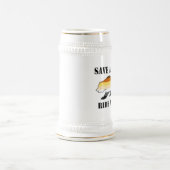 プライドベアプライドセーブ馬に乗るクマ ビールジョッキ (中央)