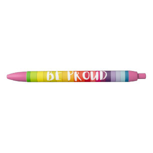 プライドペンLGBTQ+ 黒ボールペン