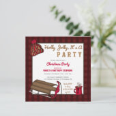 プライドホリースレッすてきドクリスマスパーティの招待状 招待状 (スタンド正面)