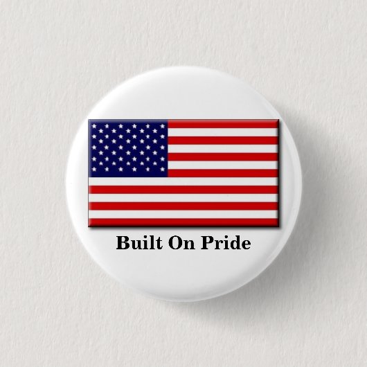 プライドボタンで造られる 缶バッジ (正面)