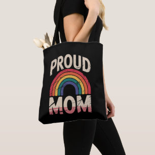 プライドマザーレインボーLGBTQゲイプライドアライ トートバッグ