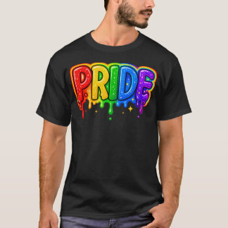 プライドマンス アライ レインボーフラッグ LGBT Tシャツ