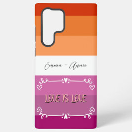 プライドマンス Love is Love Samsung Galaxy S22 Ultraケース