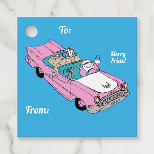 プライドメリーサンタカー フェイバータグ (正面)