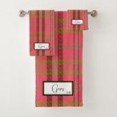 プライドモダンルージピンクバスタオルセット バスタオルセット (インサイチュ)
