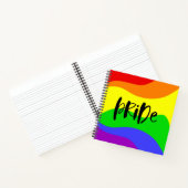 プライドモダンレインボー ノートブック (内部)