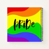 プライドモダンレインボー ノートブック (裏面)
