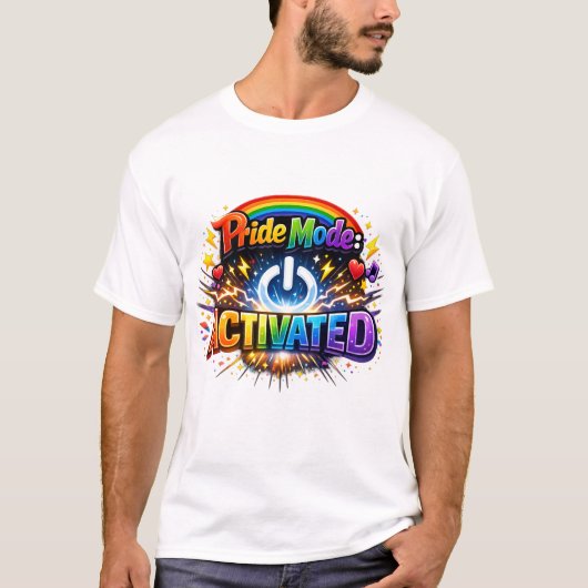 プライドモード：起動 Tシャツ (正面)