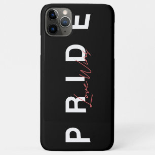 プライドラブがレインボーカラフルLGBTQに勝利 iPhone 11 PRO MAXケース