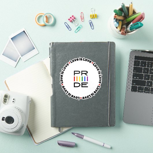 プライドラブは愛Lgbtq+ シール (iPadカバー)